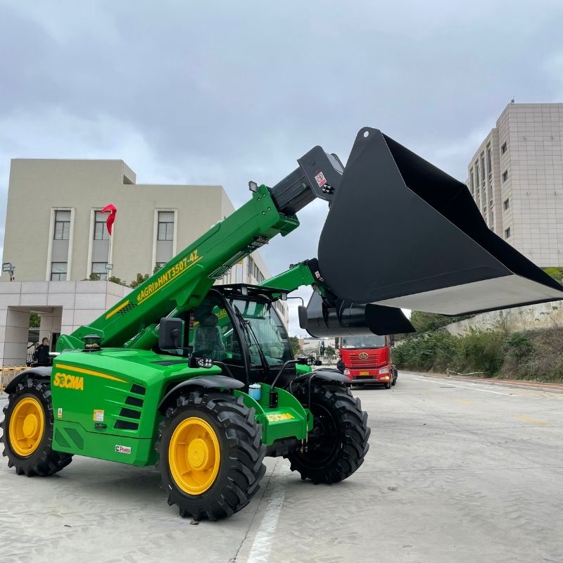 SOCMA HNT3507 3,5 Tonnen 7 Meter Teleskoplader für Bau- und Landwirtschaftsanwendungen