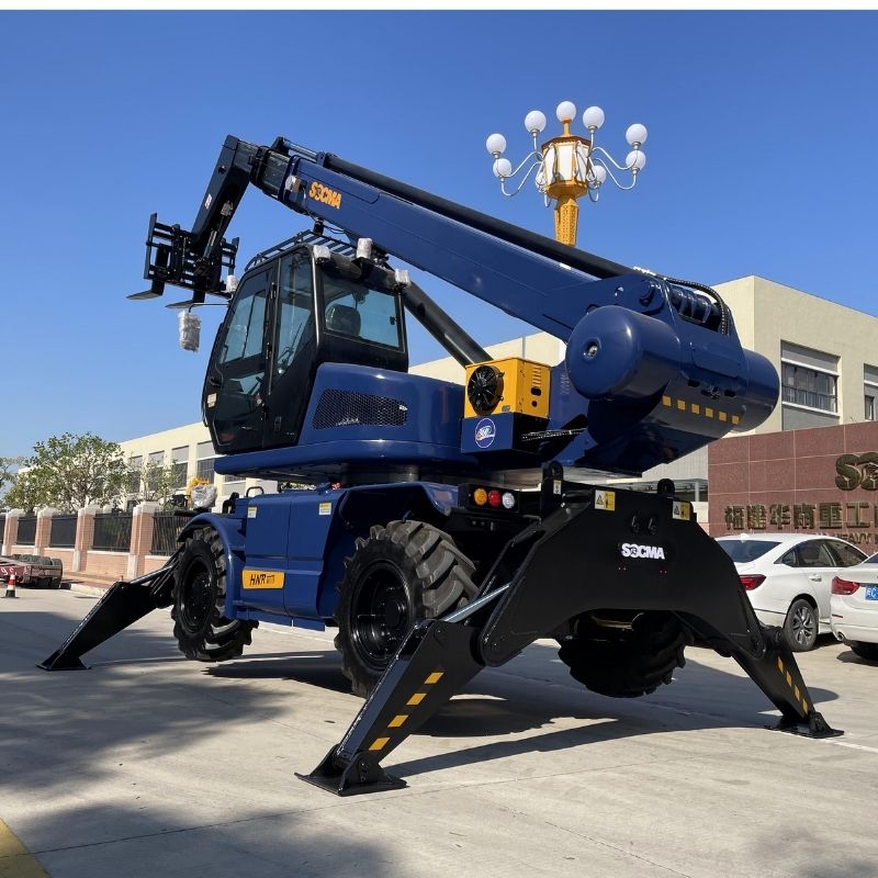 SOCMA HNTR4015-4Z 4 Tonnen 15 Meter Rotierender Teleskoplader für Bau und industrielle Nutzung